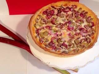 Tarte à la rhubarbe