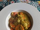 Curry de carottes poireaux
