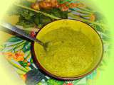 Pâte de curry vert maison Thailandais, coriandre, galanga, citronnelle