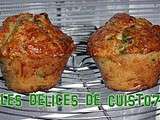 Muffins à l'Hénaff épinard et fève de Tonka
