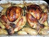 Poulet miel/moutarde et foin en sachet de cuisson