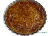 Quiche lorraine - sans laitage et sans gluten