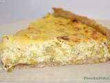 Tarte aux Poireau et chèvre