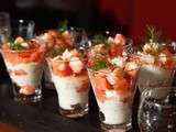 Verrine de Saumon et c’est variantes