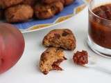 Cookies tomates parmesan et chutney de tomate