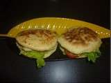 Mini Matlouh En Sandwich (Galettes Algériennes)