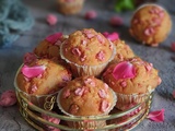 Muffins Ultra Moelleux aux Pralines Roses