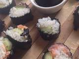 Maki saumon avec riz speciale sushi recette maison