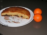 Gâteau à l’orange et aux pépites de chocolat