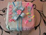 Gâteau cadeau pour l’anniversaire de Lydie et Robin