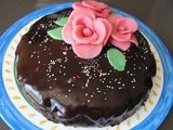 Gâteau « roses »