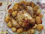 Poulet rôti au four