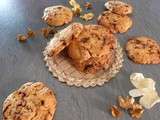 Cookies aux Daims et Noix de Pécan