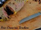 Foie Gras au Torchon cuit au Micro Ondes