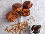 Muffins au Caramel et Pépites de Nougatine