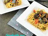 Spaghetti aux Palourdes, Bouillon Parfumé à l'Asiatique