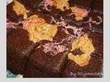 Brownie au beurre de cacahuètes et fluff