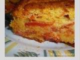 Cake tomates rôties chèvre