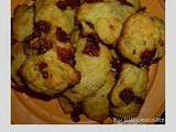 Cookies Tomates séchées et Parmesan