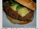 Hamburger au beaufort et au morbier
