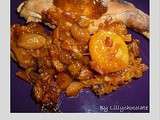 Lapin au cidre, Raisin sec et Abricot