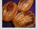 Madeleine au nutella