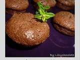 Petits moelleux chocolat au thym citron