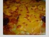 Pizza chorizo cheddar pommes de terres