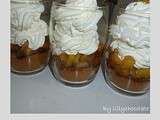 Verrine Pommes Flambées - Spéculoos