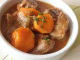 Bœuf braisé à la sauvine de bière au miel