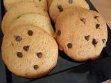 Cookies pépites de chocolat coco rempli d'amour