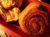 Cinnamon rolls ( biscuits roulés à la cannelle)