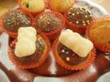 Cupcake au chocolat banane