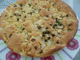 Gâteau aux poires et pépites de chocolat
