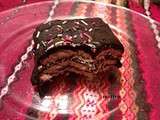 Gâteau au chocolat et aux sablés :un tour en cuisine n°101