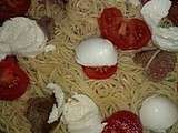 Spaghettis gratinés à la mozzarella : un tour rapide en cuisine n°37