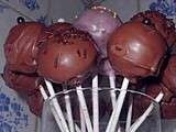 Cadeaux gourmands : Cake pops et biscuits sésames/chocolat