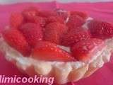 Dessert d'été : tartelette aux fraises