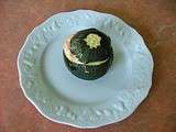 Courgettes farcies aux fromages