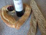 Bon vin , du bon pain et une bonne terrine ....que du bonheur