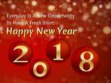 Bonne Année et Meilleurs Voeux 2018