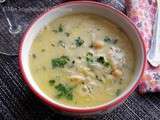 Chorba beida (soupe algeroise sauce blanche)