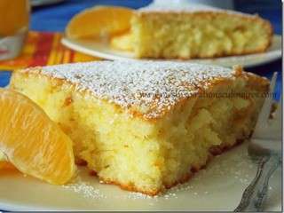 Gâteau moelleux à l'orange