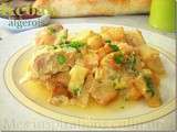 Kebab algerien au poulet (sauce blanche aux pommes de terre frites)