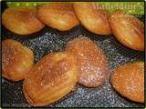Madeleines à la pomme et à la Canelle
