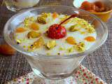 Mhalbi : creme dessert au riz pour ramadan