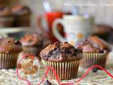 Muffins double chocolat