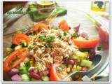 Salade mexicaine aux haricots rouges