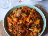 Mijoté de petits pois, carottes et poulet (recette cookeo)