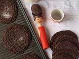 Biscuits Croustillants au cacao et au sucre